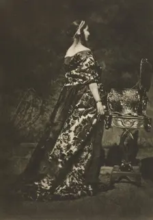 Camera Work: Portrait - The Gown and the Casket, 1909. Creator: David Octavius Hill (British, 1802-1870); Robert Adamson (British, 1821-1848), and