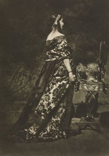 Camera Work: Portrait - The Gown and the Casket, 1909. Creator: David Octavius Hill (British, 1802-1870); Robert Adamson (British, 1821-1848), and