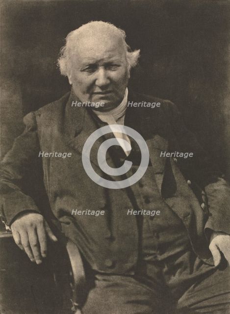 Camera Work: Principal Haldane, 1912. Creator: David Octavius Hill (British, 1802-1870); Robert Adamson (British, 1821-1848), and.