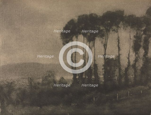 Camera Work: Toucques Valley, 1906. Creator: Robert Demachy.