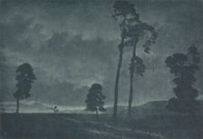 Camera Work: The Solitary Horseman, 1904. Creators: Oscar Hofmeister, Theodor Hofmeister