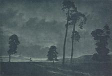 Camera Work: The Solitary Horseman, 1904. Creators: Oscar Hofmeister, Theodor Hofmeister