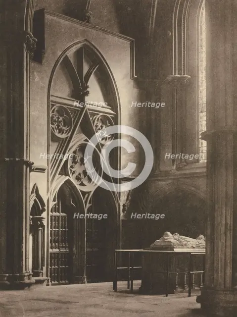 Camera Work: York Minister: "In Sure and Certain Hope", 1903. Creator: Frederick H. Evans (British, 1853-1943).