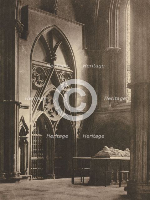 Camera Work: York Minister: "In Sure and Certain Hope", 1903. Creator: Frederick H. Evans (British, 1853-1943).