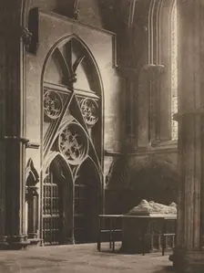 Camera Work: York Minister: "In Sure and Certain Hope", 1903. Creator: Frederick H. Evans (British, 1853-1943)