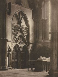 Camera Work: York Minister: "In Sure and Certain Hope", 1903. Creator: Frederick H. Evans (British, 1853-1943)