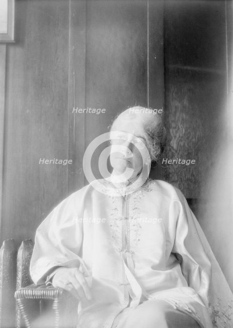 Cameron, Donaldina, Miss, portrait photograph, 1927 Aug. Creator: Arnold Genthe.