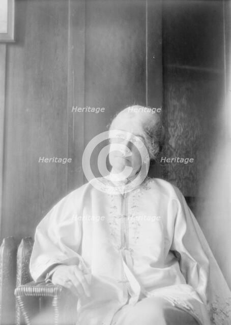 Cameron, Donaldina, Miss, portrait photograph, 1927 Aug. Creator: Arnold Genthe.