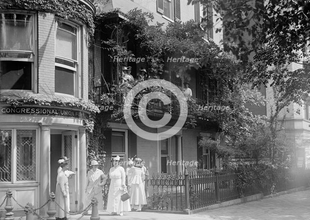Cameron House, Later Part of Cosmos Club - Woman Suffrage, 1915. Creator: Harris & Ewing.