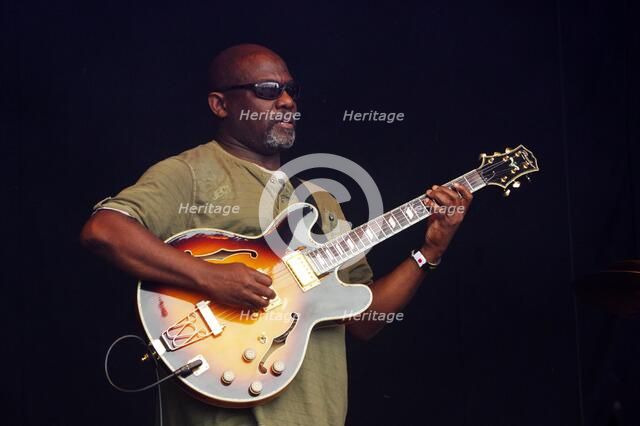 Cameron Pierre, Love Supreme Jazz Festival, Glynde Place, East Sussex, 2014. Artist: Brian O'Connor.