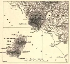 'Cameroun et Fernando Po; L'Ouest Africain 1914. Creator: Unknown