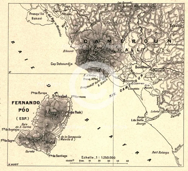 ''Cameroun et Fernando Po; L'Ouest Africain', 1914. Creator: Unknown.