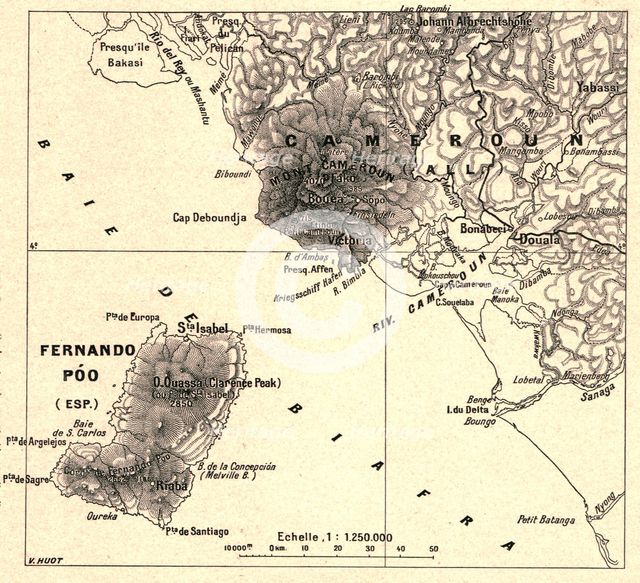 ''Cameroun et Fernando Po; L'Ouest Africain', 1914. Creator: Unknown.
