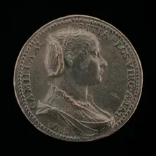 Camilla Albizzi [obverse], 1556. Creator: Medallist R.C.