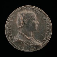 Camilla Albizzi [obverse], 1556. Creator: Medallist R.C.