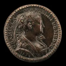 Camilla Martelli de Medici, 1545-1590, Grand Duchess of Tuscany 1570, 1584. Creator: Pastorino Pastorini
