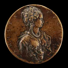 Camilla Ruggieri, late 16th century. Creator: Alfonso Ruspagiari