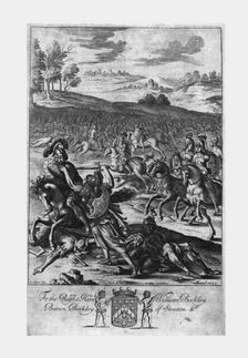 Camilla slaying Aunus, 1653. Creator: Francis Cleyn