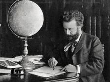 Camille Flammarion, French astronomer and author, 1890