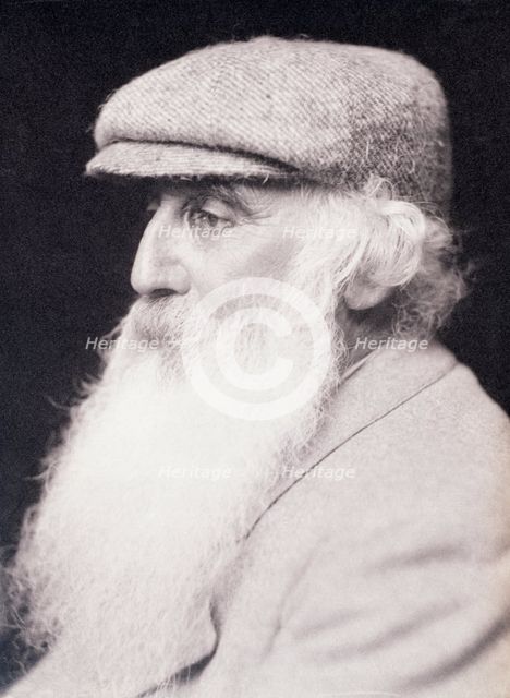 Camille Pissarro, French Impressionist painter, c1890-1903. Creator: Frederick Hollyer.