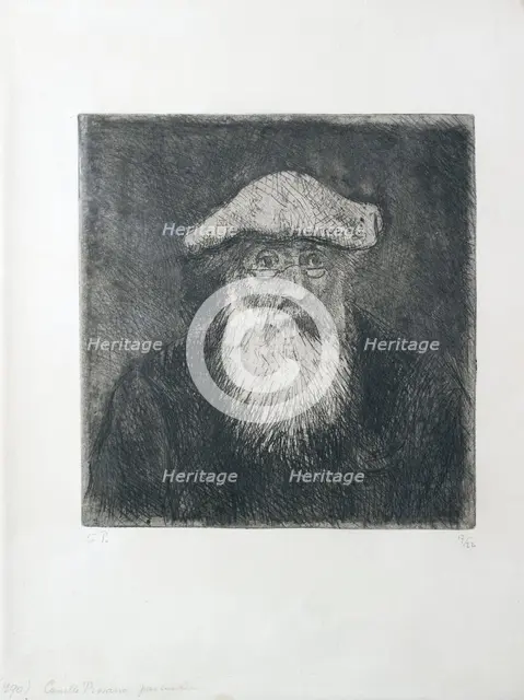 Camille Pissarro, par lui-même, c1890. Artist: Camille Pissarro.