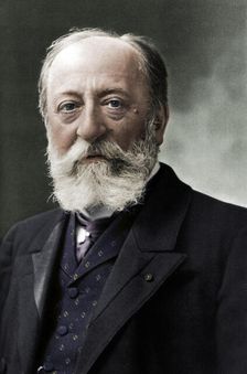 Camille Saint-Saens (1835-1921), French composer, organist, conductor, and pianist of the Romanti Creator: Nadar