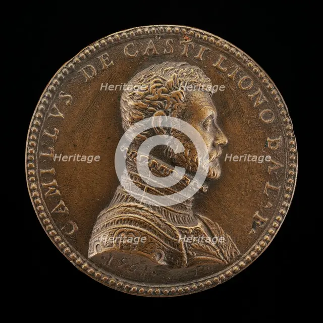 Camillo Castiglione, 1517-1598, Son of Baldassarre, 1561. Creator: Pastorino Pastorini.