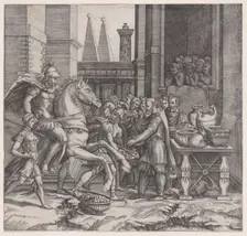 Camillus, dated 1531. Creator: Agostino Veneziano