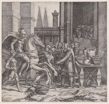 Camillus, dated 1531. Creator: Agostino Veneziano