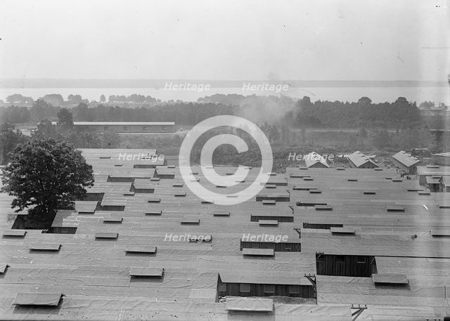 Camp, 1917 or 1918. Creator: Harris & Ewing.