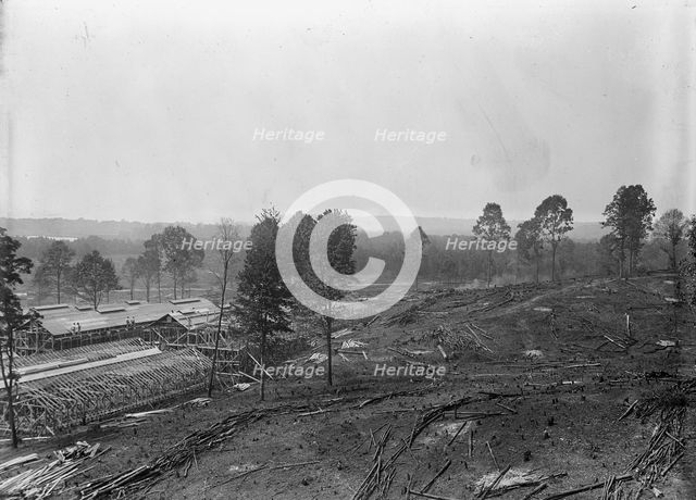 Camp, 1917 or 1918. Creator: Harris & Ewing.