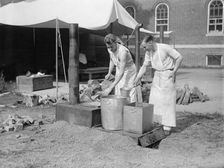 Camp, 1917 or 1918. Creator: Harris & Ewing