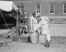 Camp, 1917 or 1918. Creator: Harris & Ewing