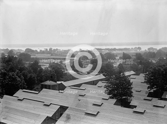 Camp, 1917 or 1918. Creator: Harris & Ewing.