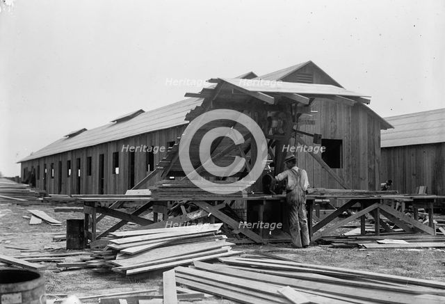 Camp, 1917 or 1918. Creator: Harris & Ewing.