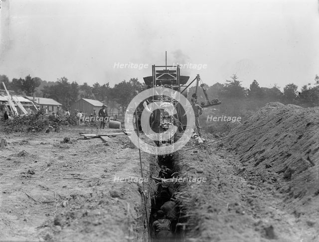 Camp, 1917 or 1918. Creator: Harris & Ewing.