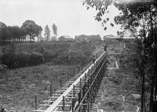 Camp, 1917 or 1918. Creator: Harris & Ewing