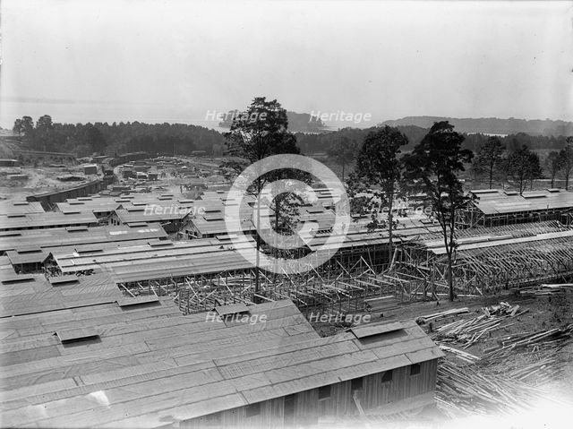Camp, 1917 or 1918. Creator: Harris & Ewing.