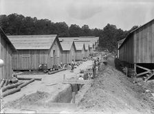 Camp, 1917 or 1918. Creator: Harris & Ewing