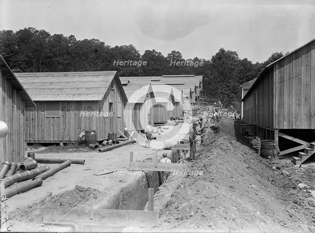 Camp, 1917 or 1918. Creator: Harris & Ewing.