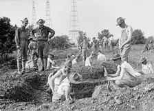 Camp, 1917 or 1918. Creator: Harris & Ewing