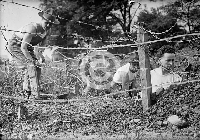 Camp, 1917 or 1918. Creator: Harris & Ewing.