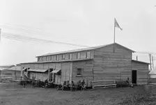 Camp, 1917 or 1918. Creator: Harris & Ewing