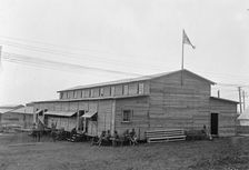 Camp, 1917 or 1918. Creator: Harris & Ewing
