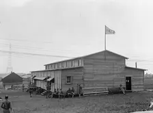 Camp, 1917 or 1918. Creator: Harris & Ewing