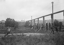 Camp, 1917 or 1918. Creator: Harris & Ewing