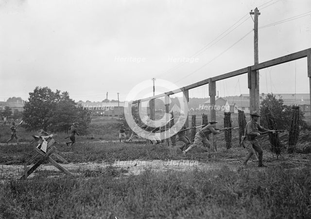 Camp, 1917 or 1918. Creator: Harris & Ewing.