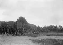 Camp, 1917 or 1918. Creator: Harris & Ewing