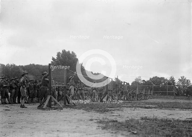Camp, 1917 or 1918. Creator: Harris & Ewing.