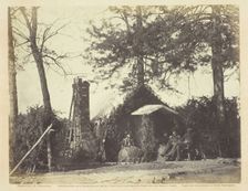 Camp Architecture, Brandy Station, Virginia, January 1864. Creator: Alexander Gardner